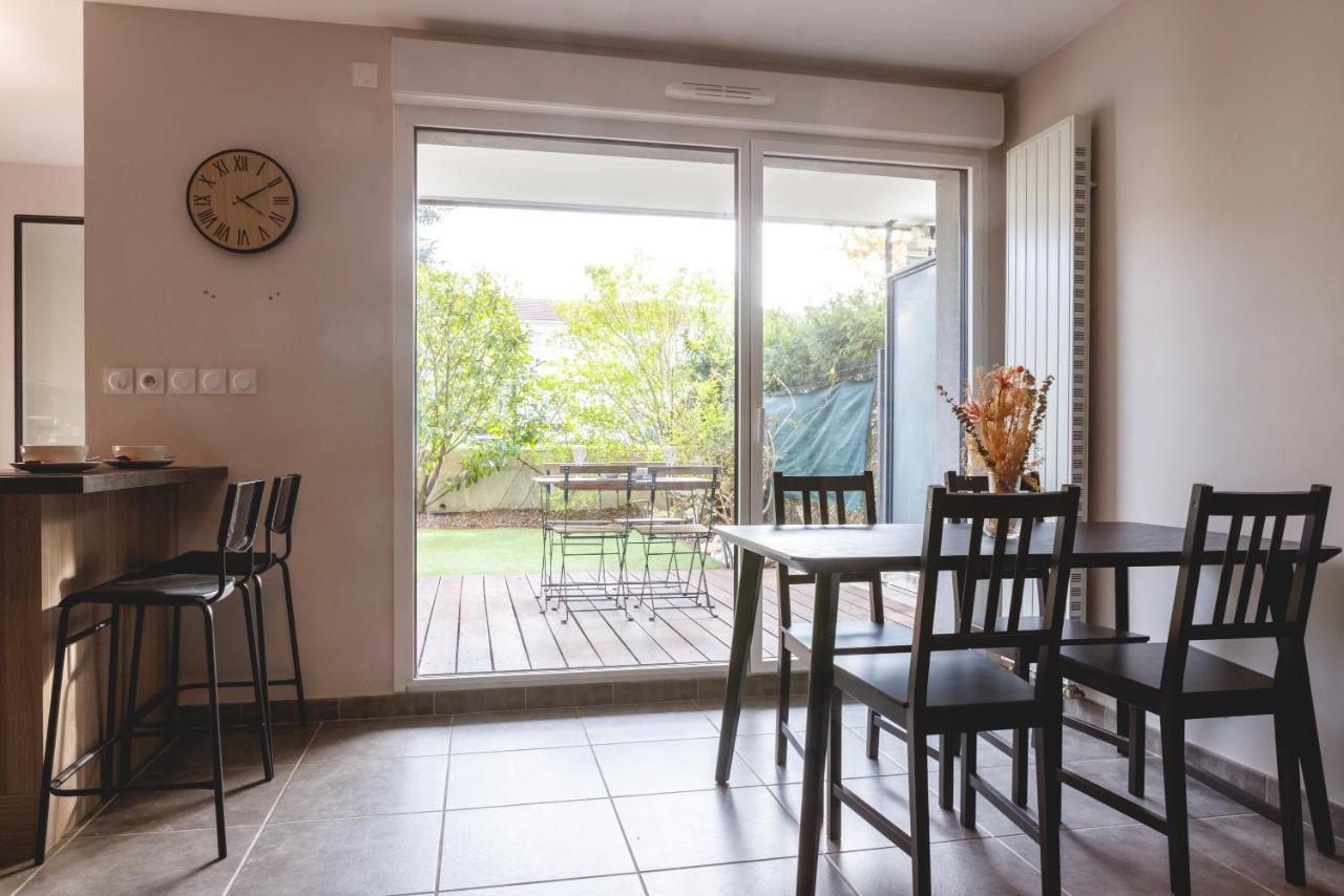 Superbe Appartement Terrasse Rdc - New Location Bourg-en-Bresse Dış mekan fotoğraf