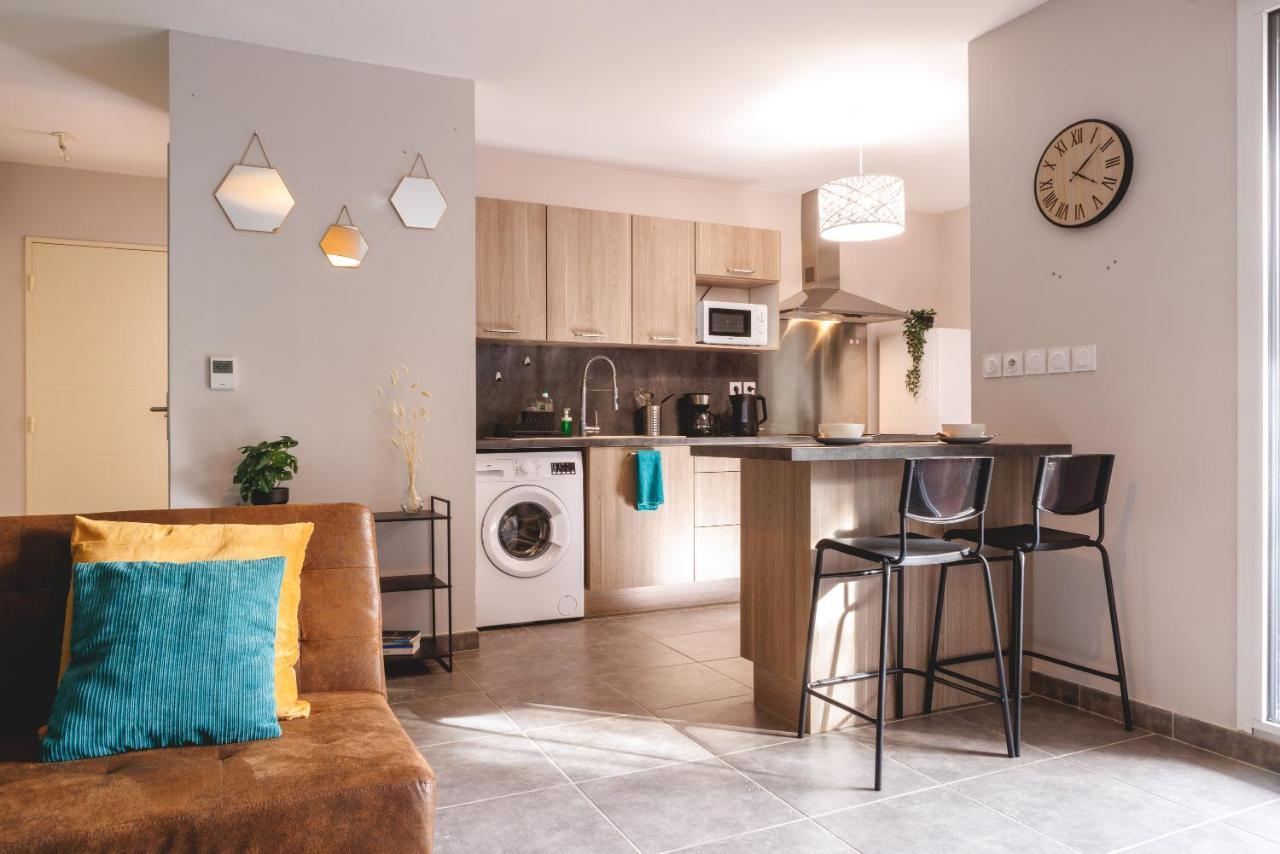 Superbe Appartement Terrasse Rdc - New Location Bourg-en-Bresse Dış mekan fotoğraf